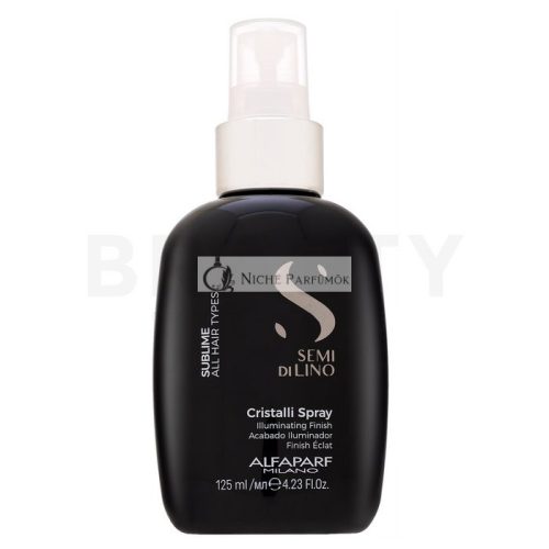 Alfaparf Milano Semi Di Lino Sublime Cristalli Spray - Leave-in Hair Care for Shine 125 ml