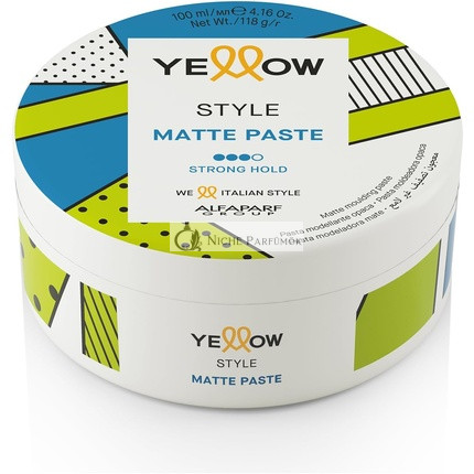 Yellow Style Matte Paste Strong Hold 100ml