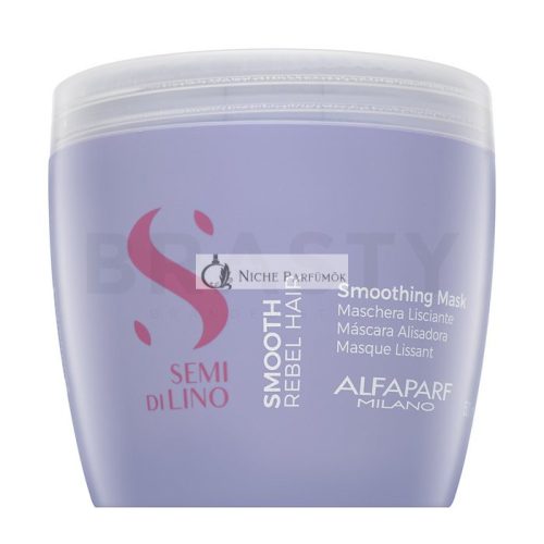 Alfaparf Milano Semi Di Lino Smooth Smoothing Mask for Thick and Unruly Hair 500 ml