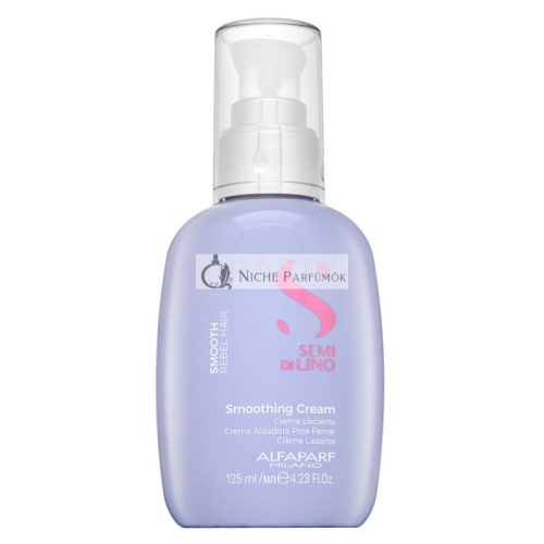 Alfaparf Milano Semi Di Lino Smooth Smoothing Cream Smoothing Cream for Thick and Unruly Hair 125 ml