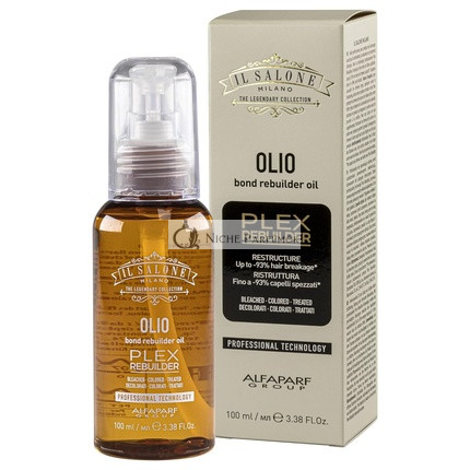 Il Salone Milano Professional Plex Rebuilder Keratin Hair Oil for Bleached, Colored, Treated Hair 3.38 Fl. Oz.