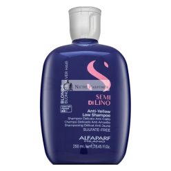   Alfaparf Milano Semi Di Lino Blonde Intense Anti-Yellow Low Shampoo for Blonde Hair 250 ml