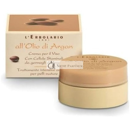 L'Erbolario Argan Oil Cream for Face Anti-Age Intensive Treatment for Mature Skin