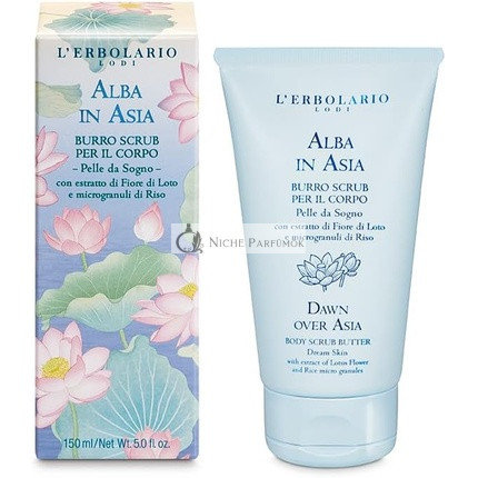 L'Erbolario Alba in Asia Body Scrub for Dreamy Skin 150ml