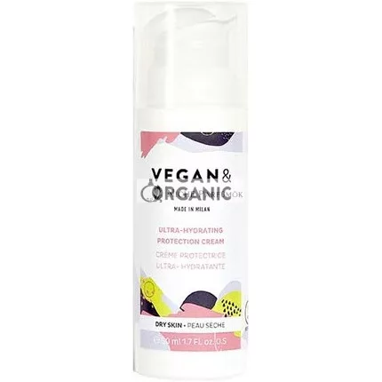 Vegan & Organic Dry Skin Moisturizing Protective Cream 50ml