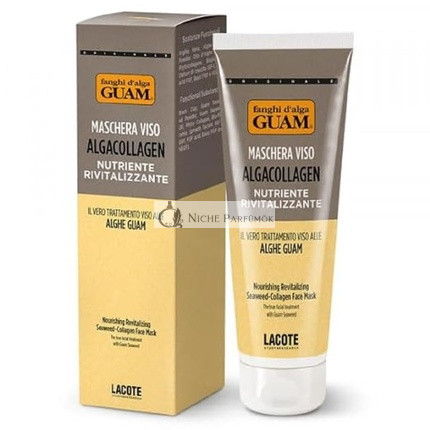 Guam Nourishing and Revitalizing Algacollagen Face Mask with Black Clay and Guam Algae 75ml - Made in Italy