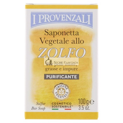 I Provenzali Sulfur Cleansing Soap 100g
