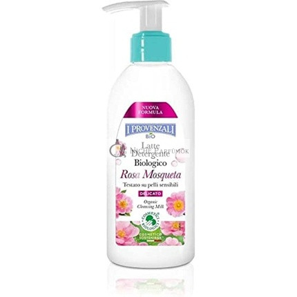 I Provenzali Organic Rosehip Gentle Cleansing Milk 6.7 Fl Oz