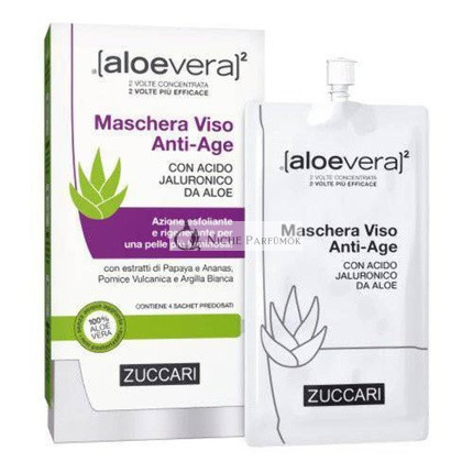 ZUCCARI Aloe Vera Anti-Aging Face Mask with Hyaluronic Acid 20ml