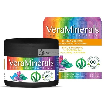 Amovita 24H Cream 50ml - Veraminerals Zinc Magnesium