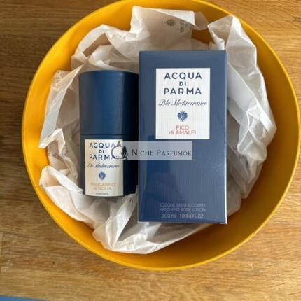 Acqua Di Parma Blu Mediterraneo Gift Set Eau De Toilette Hand Body Lotion
