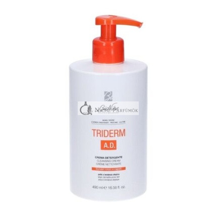 Bionike Triderm Ad Cleansing Cream for Atopic Skin 490ml