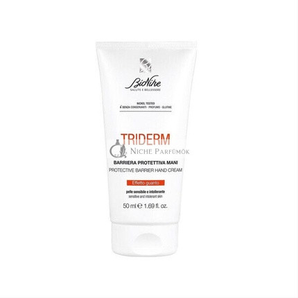 BioNike Triderm Protective Hand Cream Moisturizes and Protects 50ml