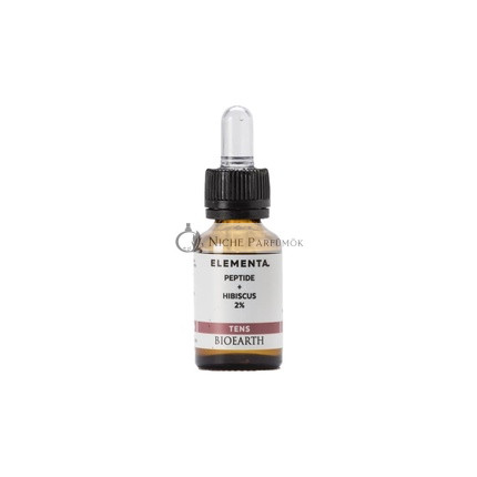 Bioearth Element Booster Face Peptide and Hibiscus 2% Bio-Tightening Effect 15ml - Made in Italy