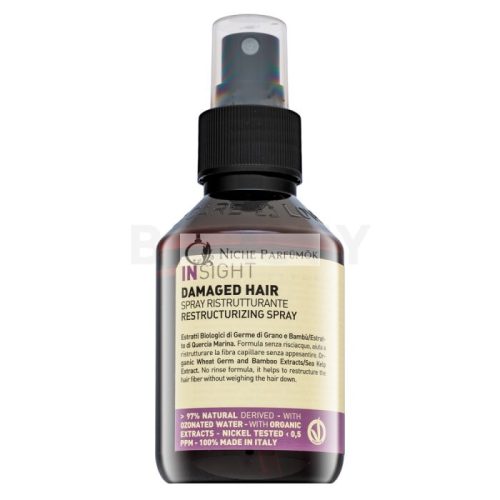 Insight Damaged Hair Restructurizing Spray for Regeneration, Nourishment and Protection 100 ml