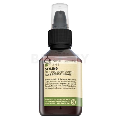 Insight Styling Hair & Beard Fluid Gel Liquid Gel for Hair and Beard 100 ml