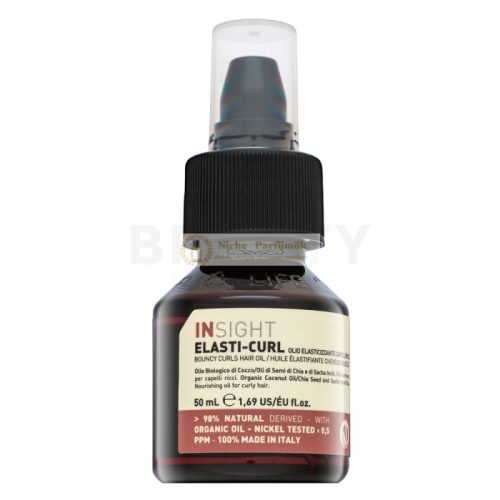 Insight Elasti-Curl Bouncy Curls Hair Oil Nourishing Oil for Wavy and Curly Hair 50 ml