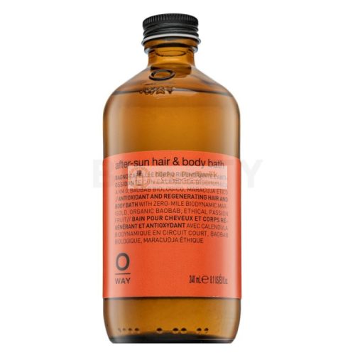 OWAY After-Sun Hair & Body Bath Shampoo and Shower Gel 2-in-1 after Sunbathing 240 ml