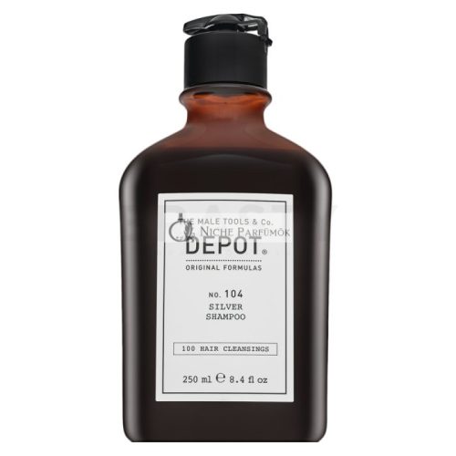 Depot No. 104 Silver Shampoo for Neutralizing Yellow Tones 250 ml