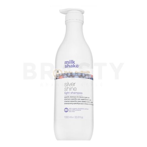 Milk_Shake Silver Shine Light Shampoo protective shampoo for platinum blonde and gray hair 1000 ml