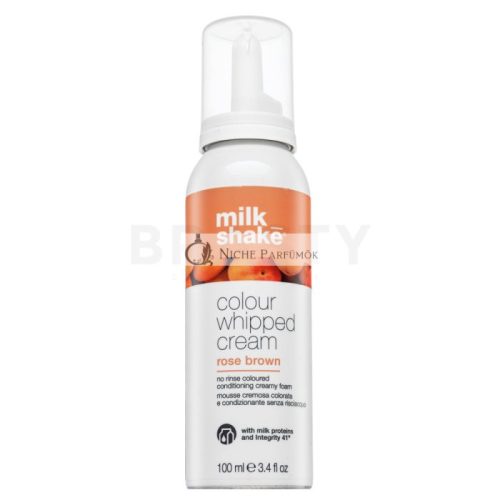 Milk_Shake Colour Whipped Cream Toning Foam for Hair with Rose Brown Shades 100 ml