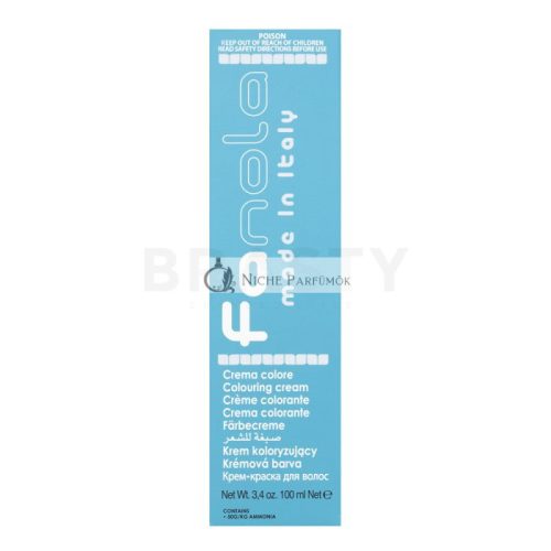 Fanola Coloring Cream Professional Permanent Hair Color 1.10 100 ml