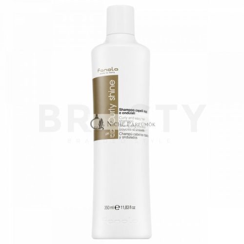 Fanola Curly Shine Shampoo for Wavy and Curly Hair 350 ml