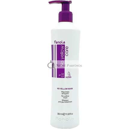 Fanola No Yellow Mask Anti-Yellow Mask for Healthy and Vital Blonde Hair 350ml