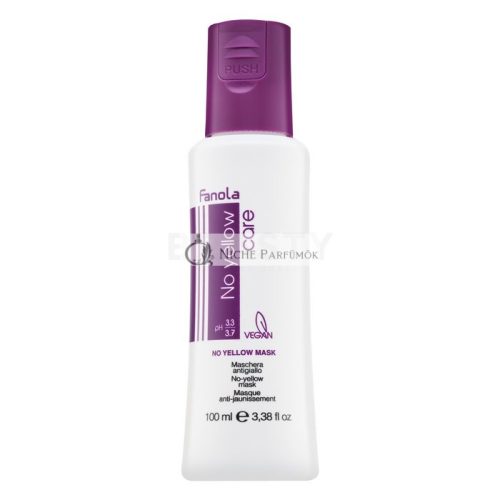 Fanola No Yellow Mask for Platinum Blonde and Gray Hair 100 ml