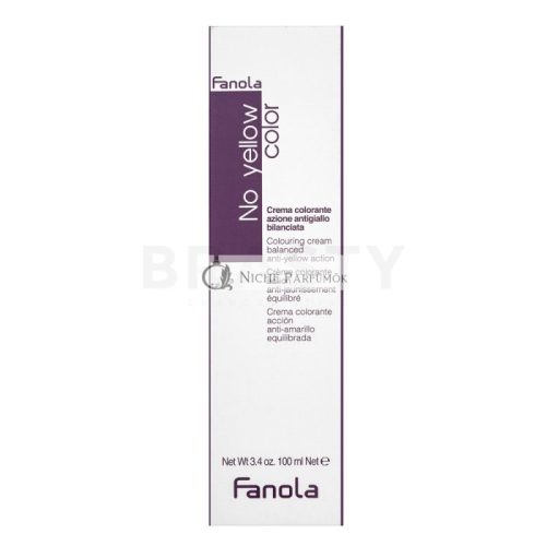 Fanola No Yellow Color Coloring Cream Professional Permanent Hair Color Rosegold 100 ml