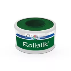 Master-Aid Rollsilk White Silk Patch 5cm x 1.25cm
