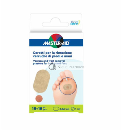 Master Aid Foot and Hand Wart Removal Patches
