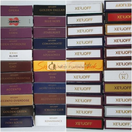 Xerjoff Spray Samples 2ml - Choose Your Fragrance