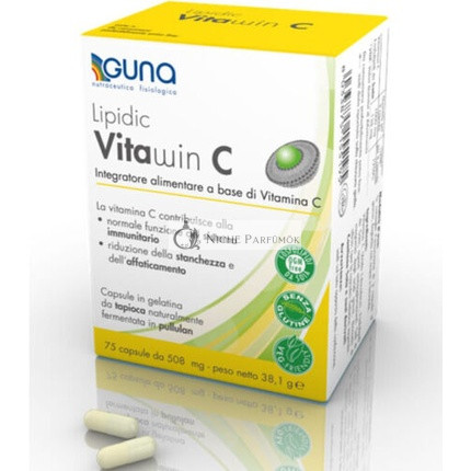 Lipidic Vitawin C GUNA 75 Capsules