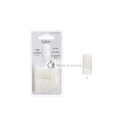 Natural Nail Tip + Step N°1 50 Pieces 7551