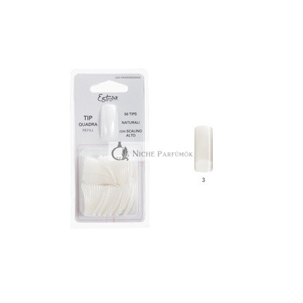 Natural Nail Tip + Step N°2 50 Pieces 7552