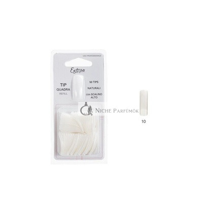 Natural Nail Tip + Step N° 10 50 Pieces - Pack of 7560