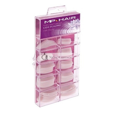 Transparent Square Tip Nails with Step - 400 pcs