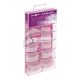 Transparent Square Tip Nails with Step - 400 pcs