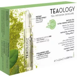 Teaology Matcha Tea Ultra Firming Ampoules 7ml - Pack of 2