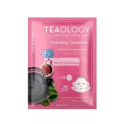 Teaology Face and Neck Peach Tea Hyaluronic Mask 21ml