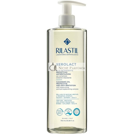 Rilastil Xerolact Protective Irritation-Resistant Cleansing Oil 750ml