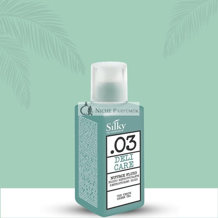 SILKY .03 NUTRIX FLUID SERUM with Green Tea Extract Instant Leave-In Treatment Silky Finish UV Protection 100ml