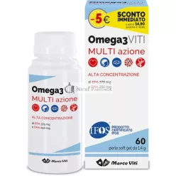 Omega 3 Multi Action Screws 60 Softgel Pearls