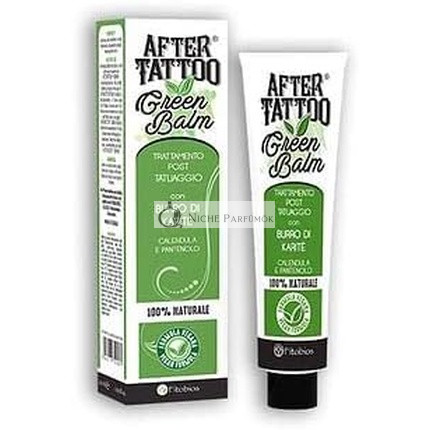 Aftertattoo Green Balm Vegan Cream for Tattoo Care 50ml