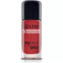 Astra Mylaque 5fre Nail Polish 12 Ml Red