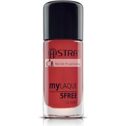 Astra Mylaque 5free Nail Polish 12 Ml Black