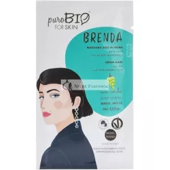   PuroBio Brenda Cream Face Mask for Dry Skin No. 03 Green Grape