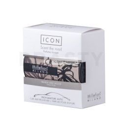   Millefiori Milano Icon Car Air Freshener Vanilla & Wood Textile Floral