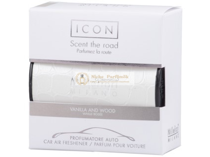 Millefiori Milano Icon Car Air Freshener Vanilla & Wood